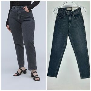 NWT Everlane High Rise ‘The Curvy Cheeky Jean,’ in Washed Black, 23